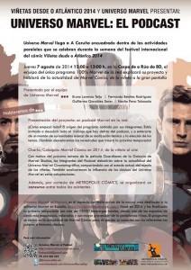 Universo Marvel: el Podcast en Viñetas desde o Atlántico 2014