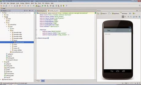 Android Studio, Editor