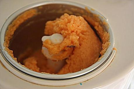 Helado de sandía y piña fácil