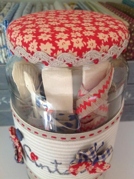 Transformando un bote de cristal