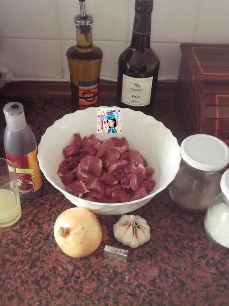 CARNE EN SALSA A LA JEREZANA
