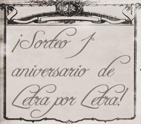 ¡Sorteo primer aniversario de Letra por Letra!