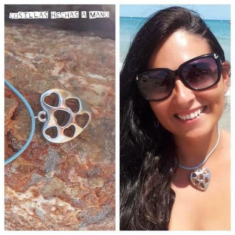 Con mi collar de Cosillas Hechas a Mano