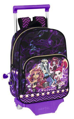 Mochila Monster High con ruedas