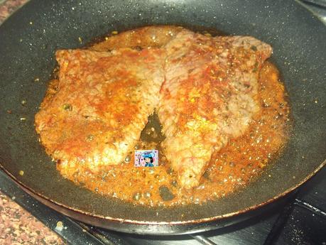 MIS FILETES DE TERNERA A LA ESPECIAS