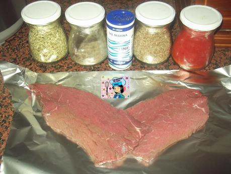 MIS FILETES DE TERNERA A LA ESPECIAS