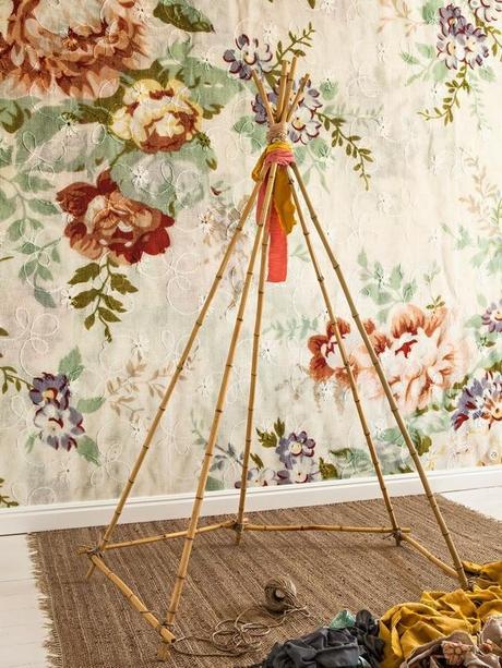 Decorar habitaciones de niños con tipis + DIY