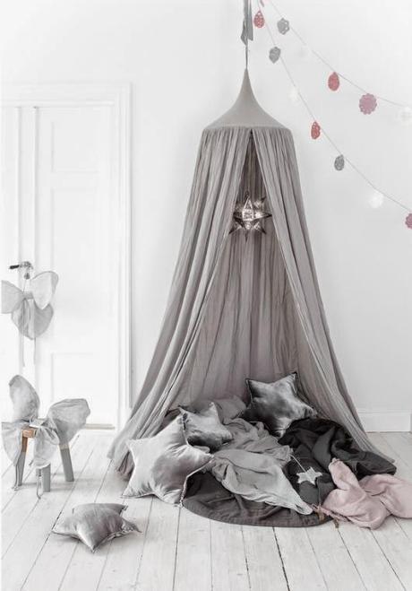 Decorar habitaciones de niños con tipis + DIY