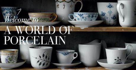 Tiendas de diseño nórdico Royal Copenhaguen (marcas danesas) porcelana de diseño musselmalet royal copenhaguen marcas porcelana diseño danés estilismo de mesas decoración de interiores accesorios diseño hogar 
