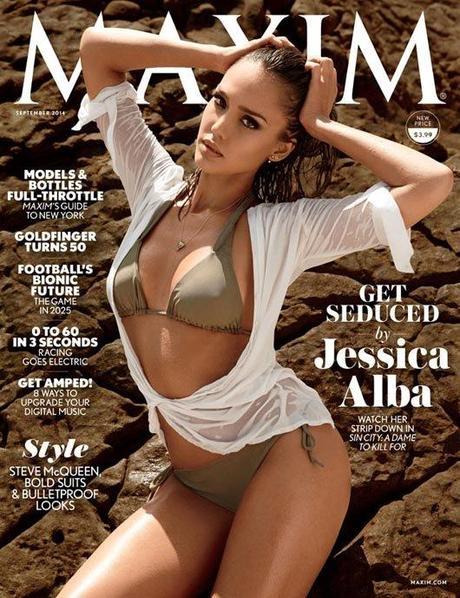 Jessica Alba posa sexy para 'Maxim' - Paperblog