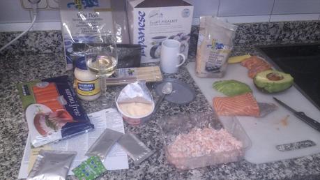 Ingredientes para preparar sushi en casa