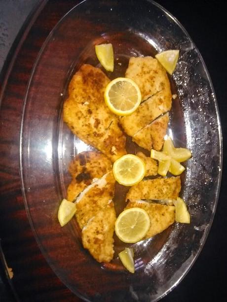 POLLO AL LIMON ESTILO CHINO