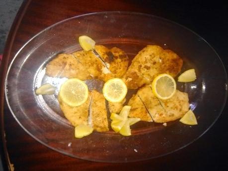 POLLO AL LIMON ESTILO CHINO