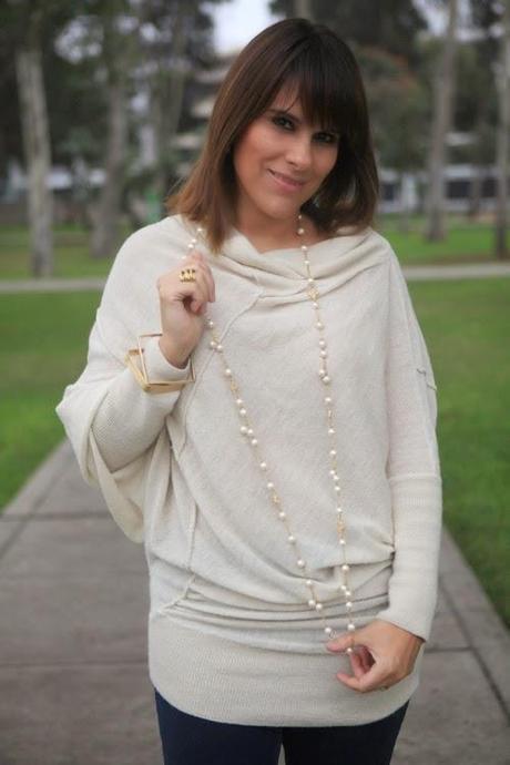 Patty Arata blog, accesorios, collares largos, Amaro Casanova, Looks, Moda 