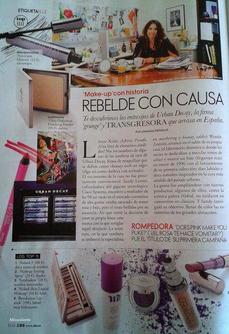 Revistas Agosto 2014: Glamour, Elle y Clara