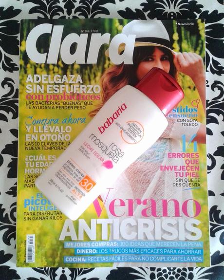 Revistas Agosto 2014: Glamour, Elle y Clara