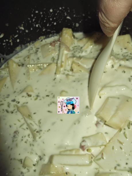 MIS PATATAS A LA CARBONARA EN MI OLLA ERIKA