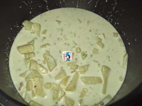 MIS PATATAS A LA CARBONARA EN MI OLLA ERIKA