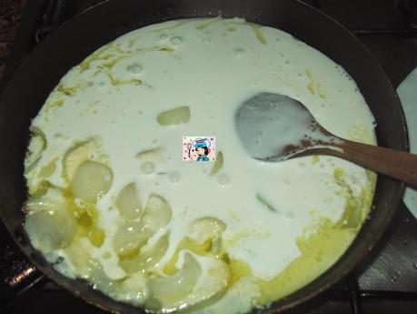 MIS PATATAS A LA CARBONARA EN MI OLLA ERIKA