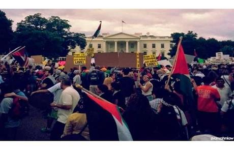 No todo está perdido: manifestación en EE.UU. exigiendo fin del genocidio a Gaza