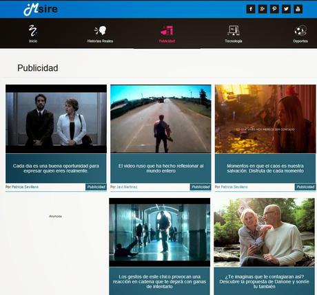 Imsire: vídeos para soñar e inspirar