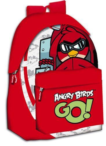Mochila Angry Birds Go roja