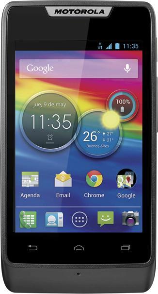 Llévate un smartphone Motorola Razr D1 con Android 4.1 y línea prepago Claro, con la promoción de Perú 21