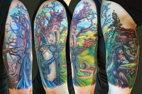 Tatuajes alucinantes basados en la obra de Tolkien