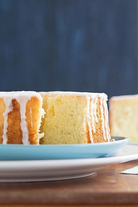 Torta chiffon de naranja-limón
