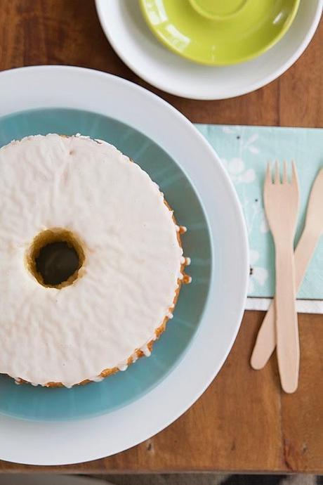Torta chiffon de naranja-limón