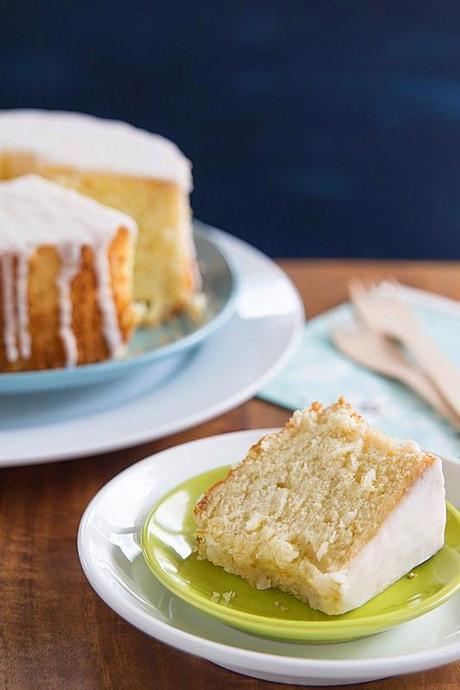 Torta chiffon de naranja-limón