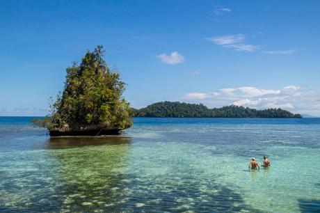 Agua y corales, Islas Togean