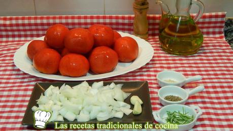 Receta de la salsa de tomate casera