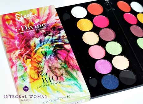 ♥ Paleta de Sombras RIO RIO i-Divine de Sleek