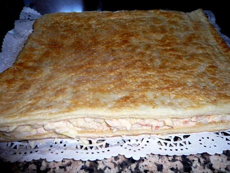 Cocina conmigo: Hojaldre relleno de salsa cóctel