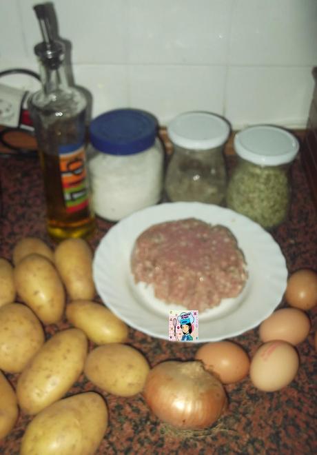 PASTEL DE TORTILLA´EN MICROONDAS