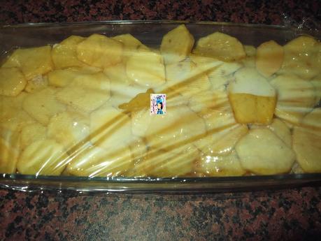 PASTEL DE TORTILLA´EN MICROONDAS