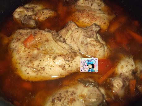 MUSLOS EN SALSA A MI ESTILO EN MI OLLA ERIKA