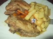 Muslos salsa estilo olla erika