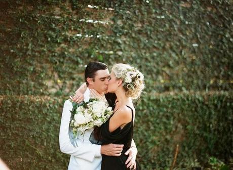 Summer black & whithe wedding