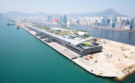Terminal para cruceros Kai Tak, en Hong Kong - por AECOM Asia