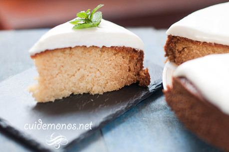 Bizcocho de cerveza y frosting de limón