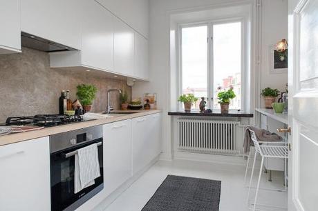 piso sueco decoración piso nórdico muebles reciclados en blanco muebles de diseño muebles blancos decoración sueca decoración sencilla nórdica decoración interiores nordicos escandinavos blog decoración nórdica 