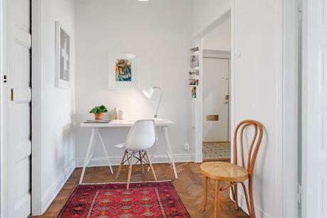 piso sueco decoración piso nórdico muebles reciclados en blanco muebles de diseño muebles blancos decoración sueca decoración sencilla nórdica decoración interiores nordicos escandinavos blog decoración nórdica 