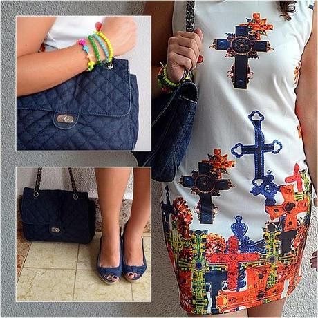 vestido de cruces, mi vestido azul, blogger, blog de moda, castellon, fashion blogger, look, outfit, trendy, cross dress, denim