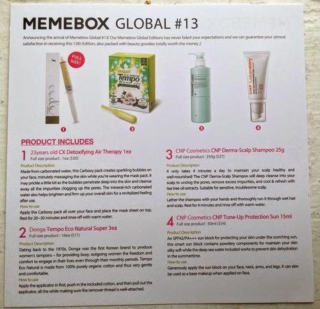 Memebox Global #13