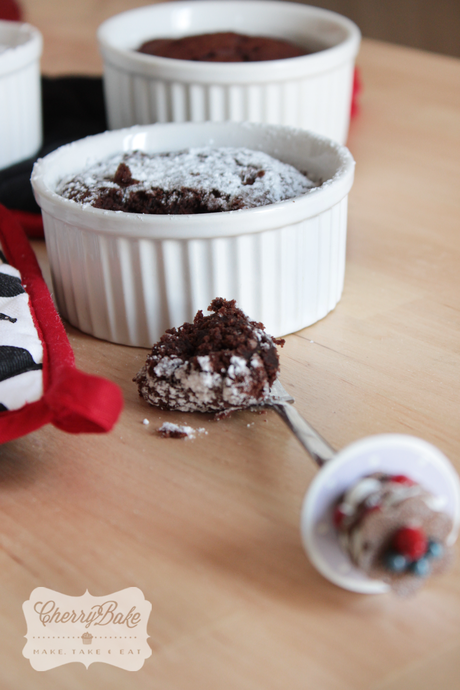 Pastelitos de chocolate y calabacín Sin huevo! / Chocolate zucchini cakes Egg free!