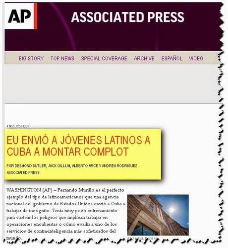 Agencia AP revela que EE.UU. envió a jóvenes latinos a Cuba para montar complot [+ foto y documentos]