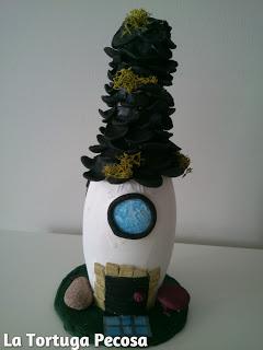 PEQUEÑA CASA-BOTELLA ROSEWATER