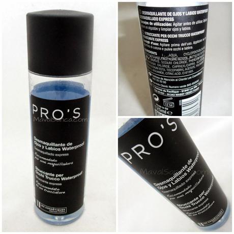 PRO'S Desmaquillador Ojos y Labios Waterproof Les Cosmetiques